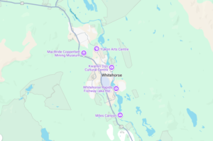 map for Yukon Home Watch