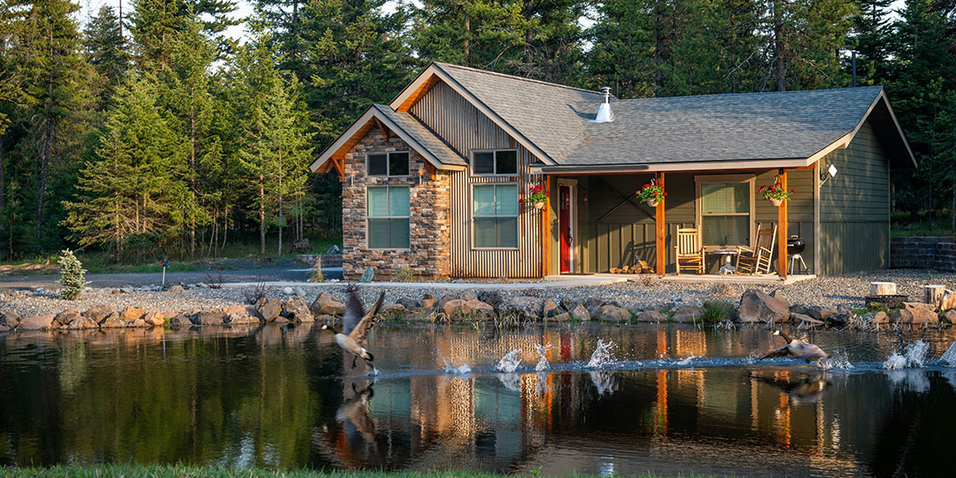 Photo of an AIRBNB Home outside of Calgary.